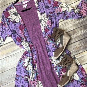 ❌SOLD  Carly Swing Dress Heathered Mauve